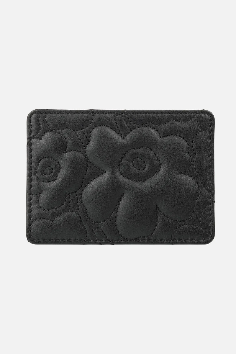 Marimekko Card Holder Unikko korttikotelo - musta