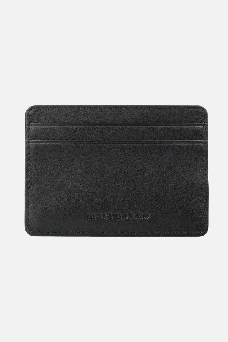 Marimekko Card Holder Unikko korttikotelo - musta