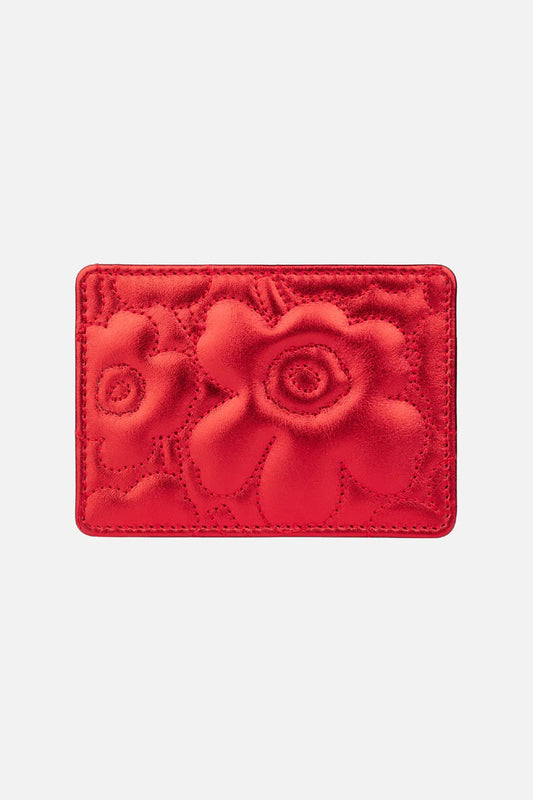 Marimekko Card Holder Unikko korttikotelo - punainen