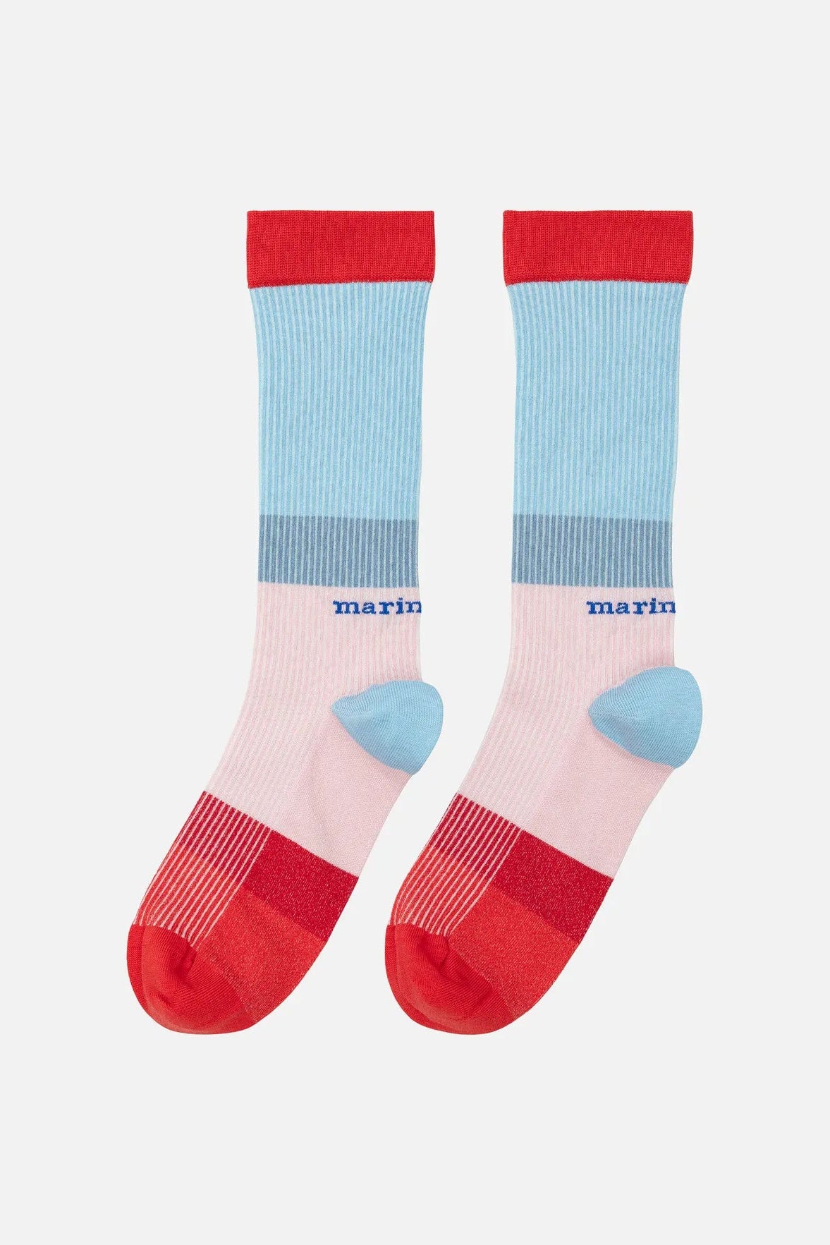 Marimekko Fakta Hennika sukat - vaaleansininen / vaaleanpunainen