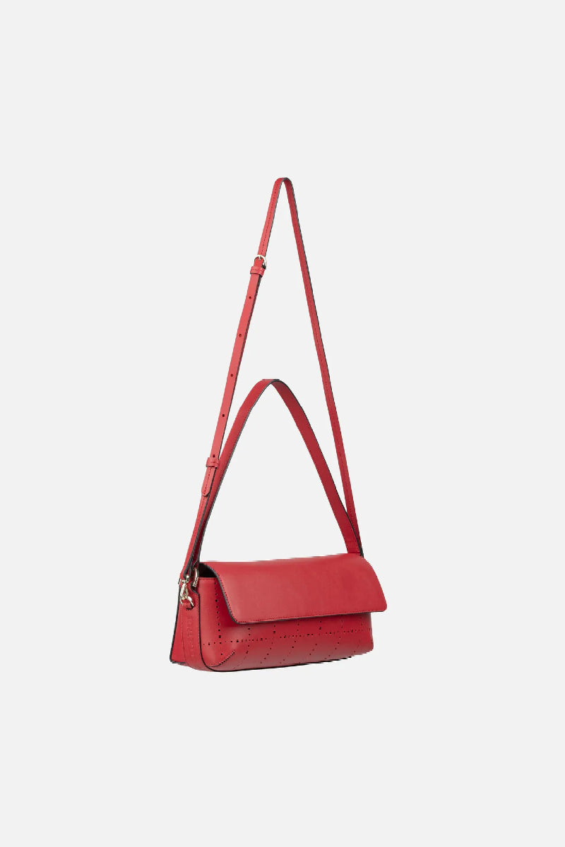 Marimekko Imprint Clutch Tiiliskivi - punainen