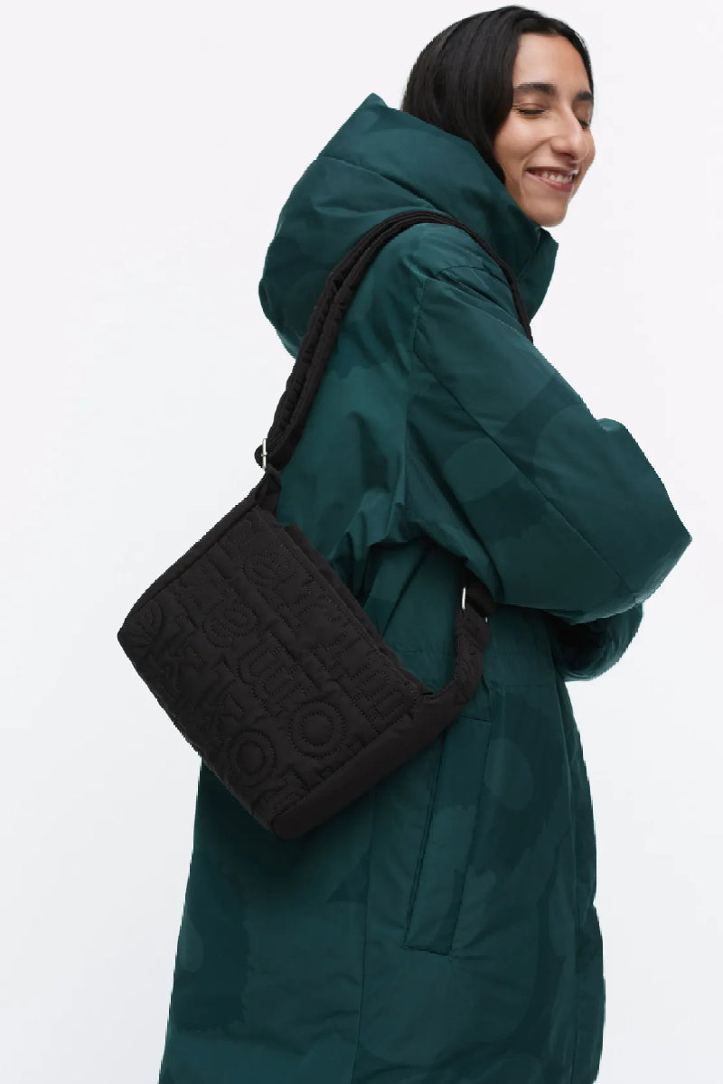Marimekko Joy Crossbody S logo olkalaukku - musta