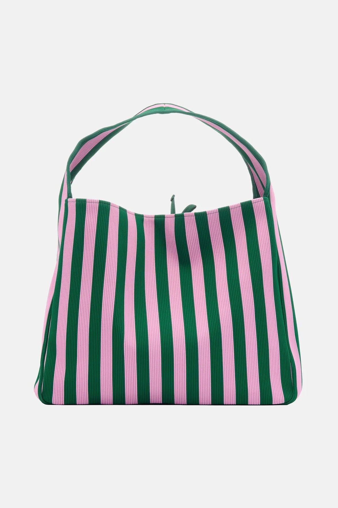 Marimekko Knitted bag Large Merirosvo olkalaukku - vihreä / vaaleanpunainen