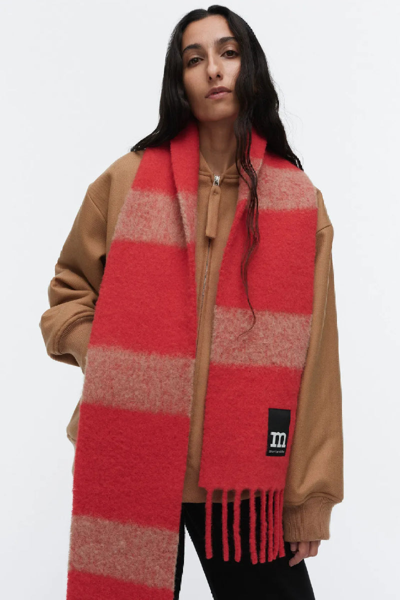 Marimekko Kuuma huivi - punainen