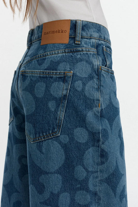 Marimekko Maridenim Loose Keidas farkut - mid indigo