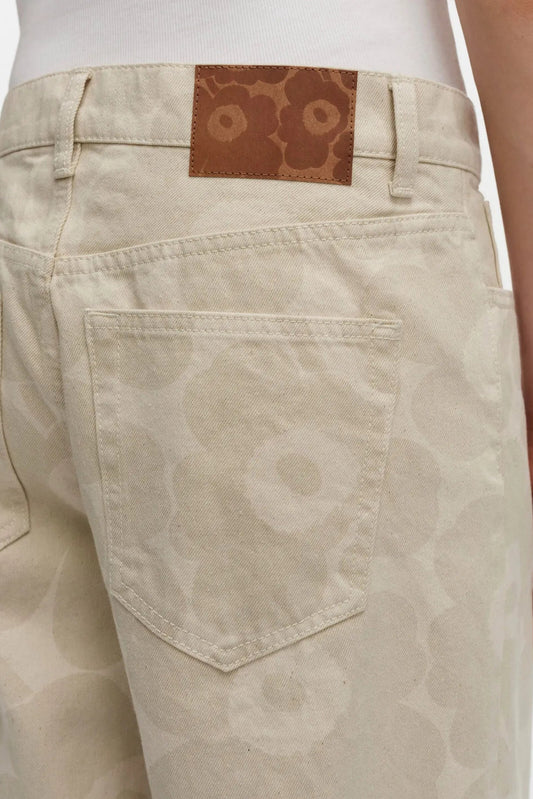 Marimekko Maridenim Marssi Unikko Shortsit - natural