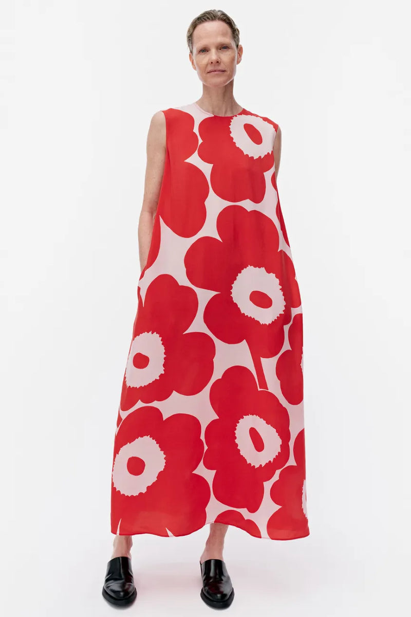 Marimekko Migot Unikko mekko - punainen