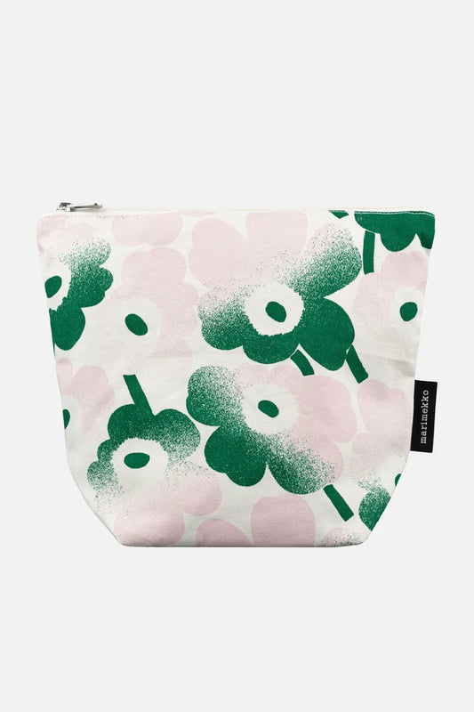 Marimekko Mini Unikko Häivähdys Kaje pussukka - vaaleanpunainen / vihreä