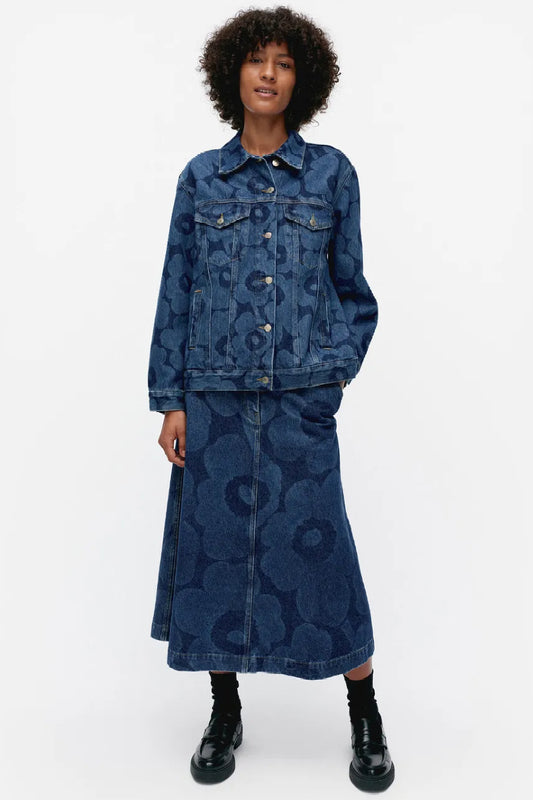 Marimekko Maridenim Murros farkkutakki