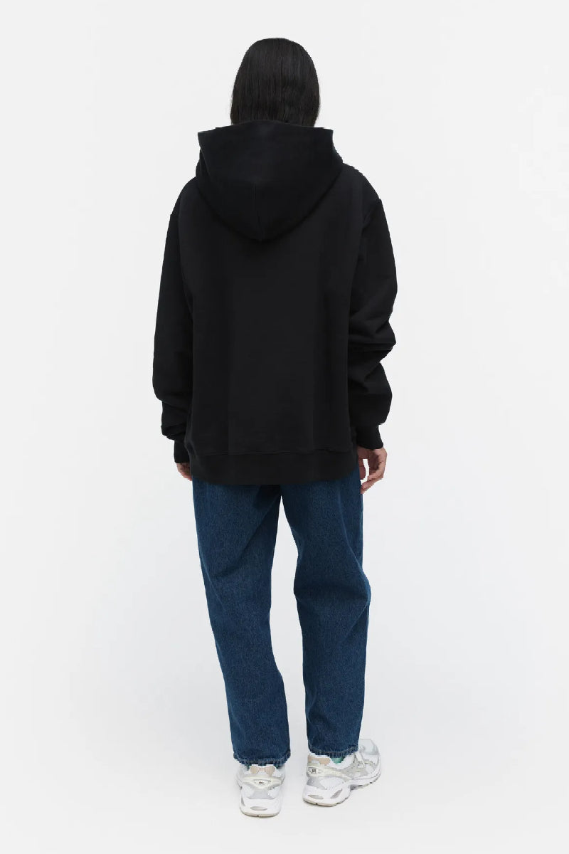 Marimekko Peite Vihkiruusu Placement Kioski Huppari - musta / valkoinen