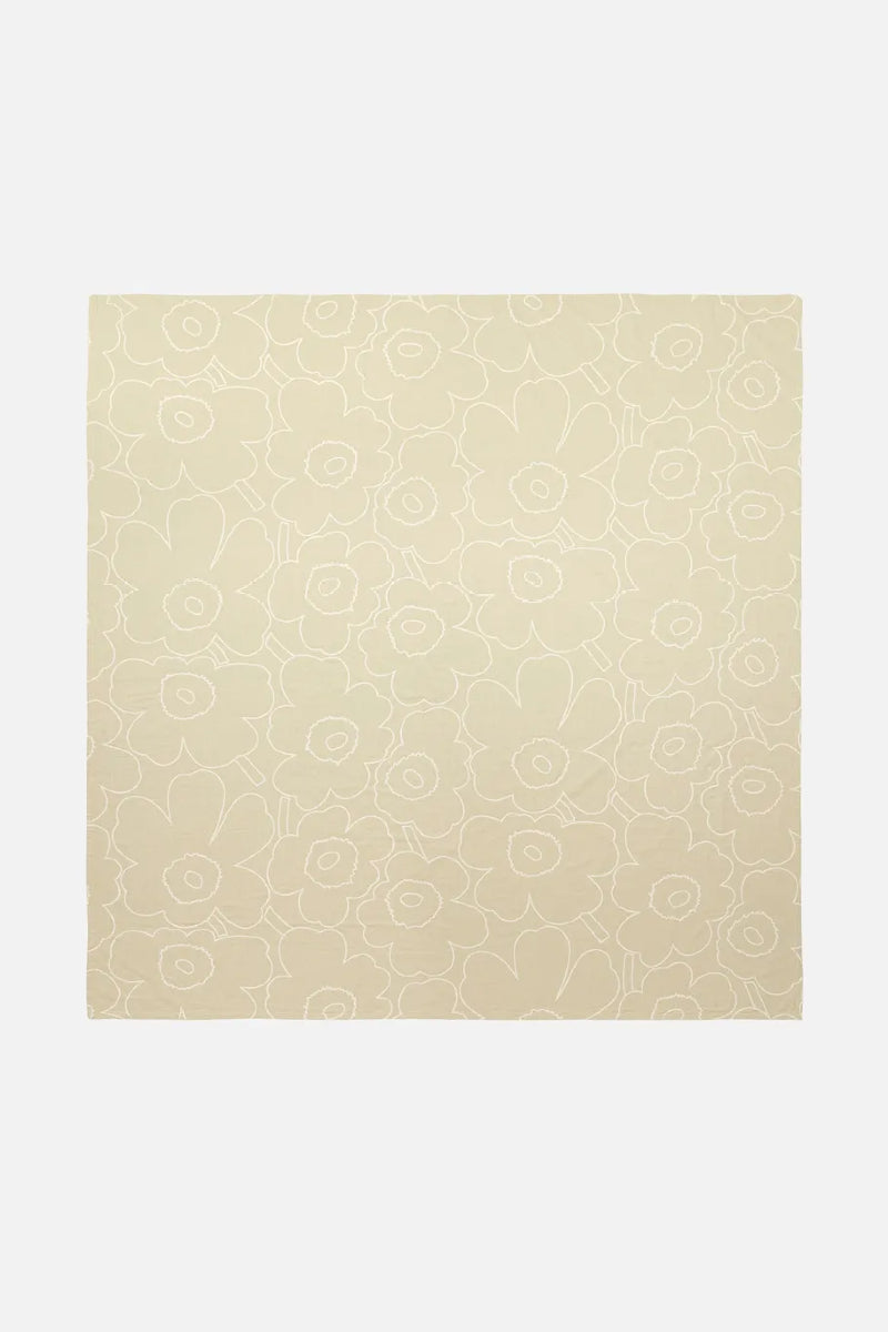 Marimekko Piirto Unikko päiväpeite 260x260cm - beige