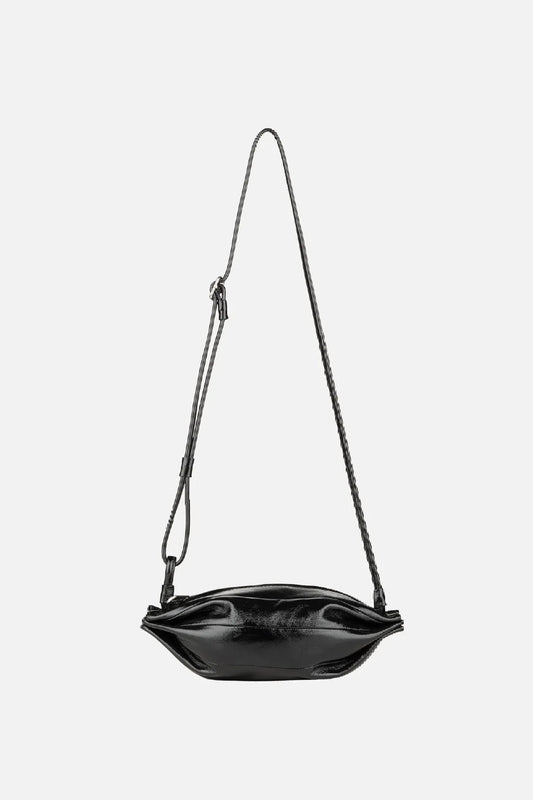 Marimekko Pikku Karla Patent olkalaukku - musta