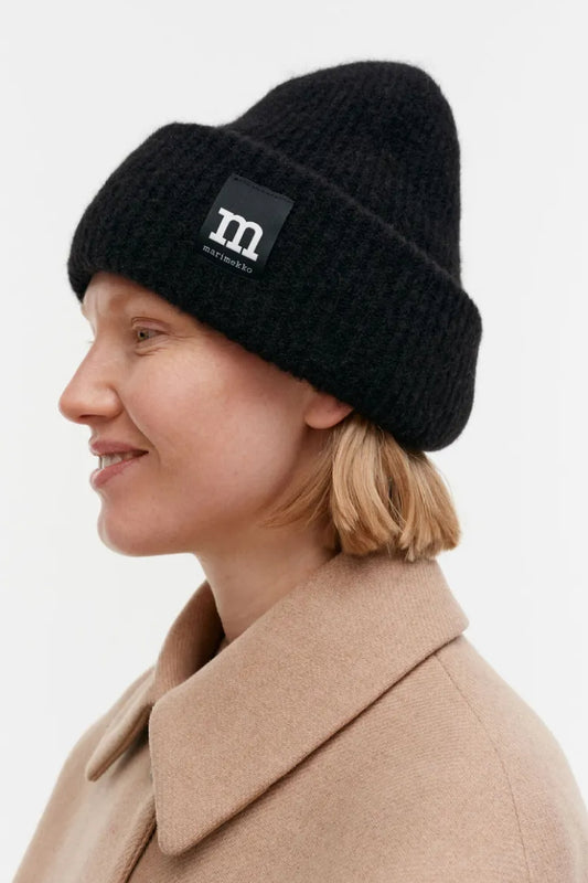 Marimekko Pjettar Solid beanie - gray