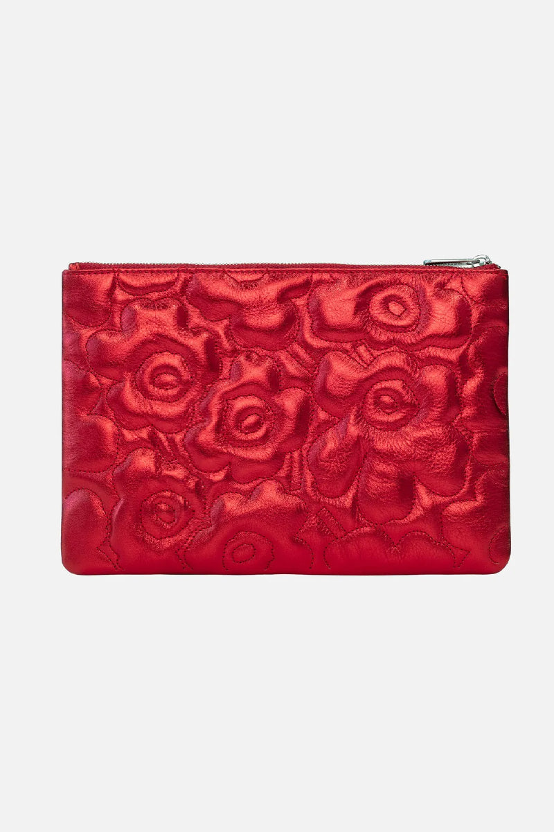 Marimekko Pouch Bag Unikko käsilaukku - punainen