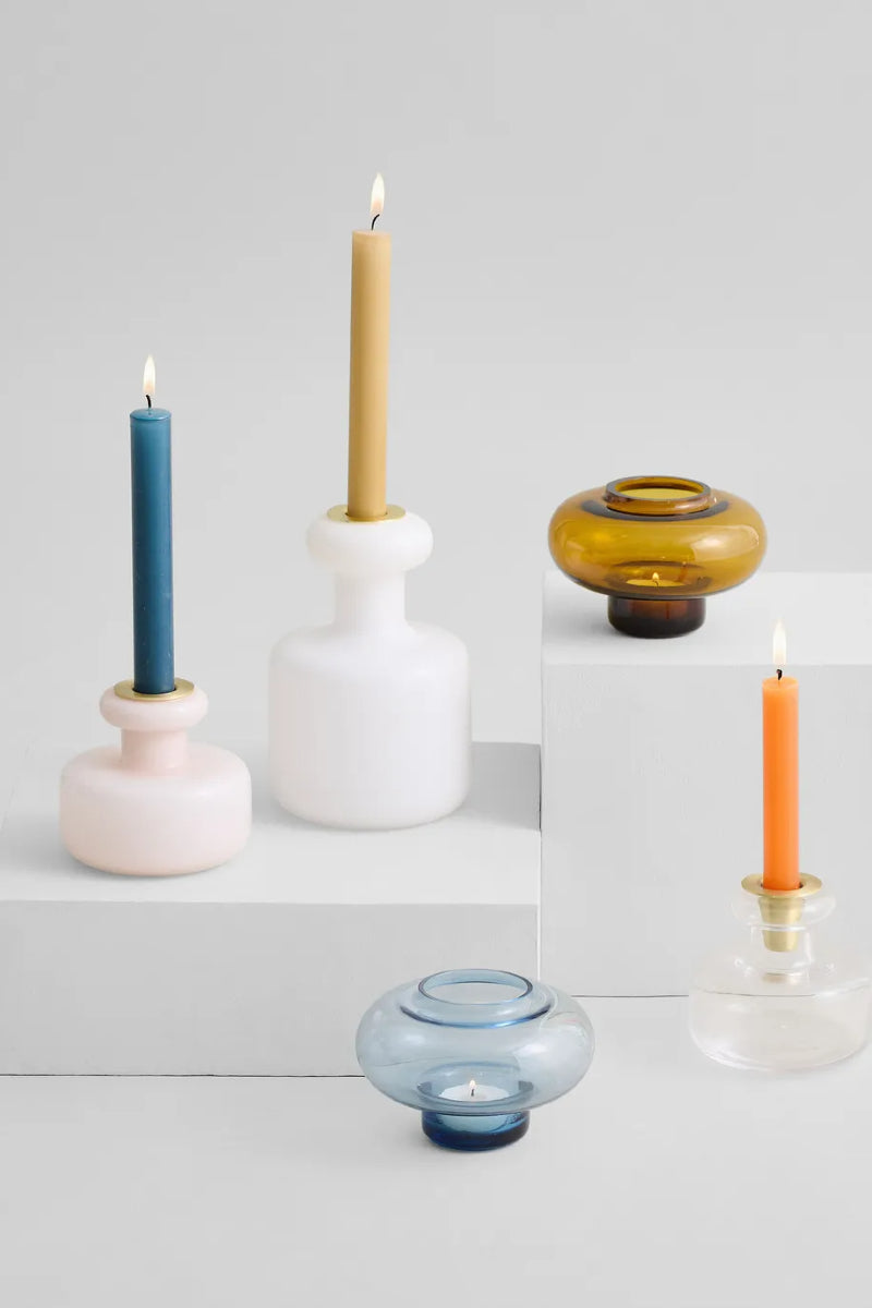 Marimekko Puteli candlestick - clay