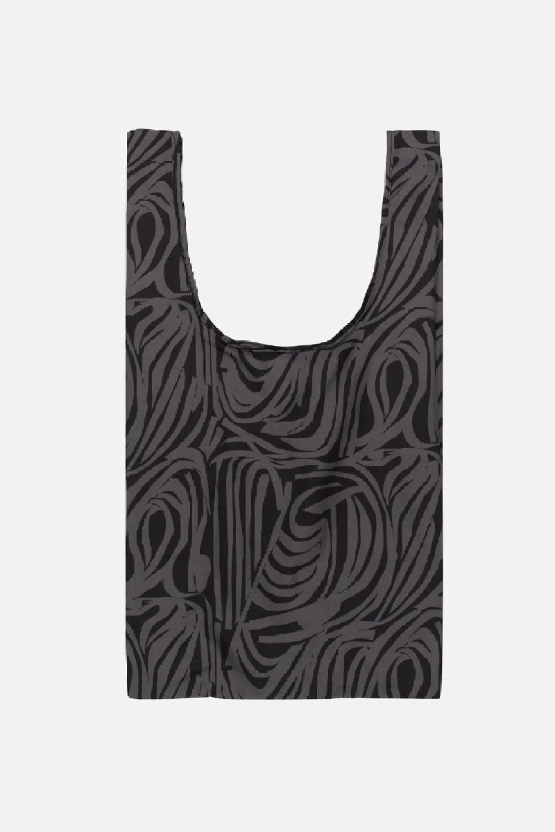 Marimekko Smartbag Jokuraita kassi - musta / harmaa