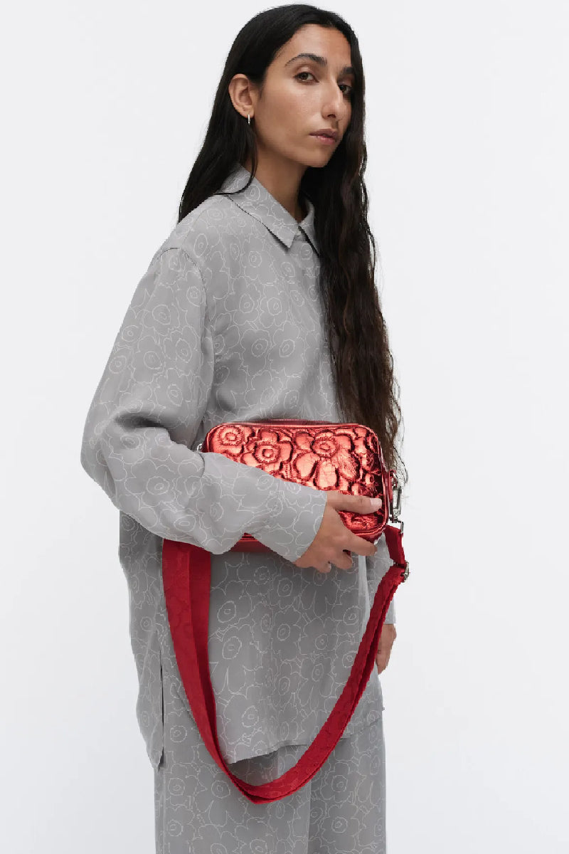 Marimekko Soft Gratha Unikko olkalaukku - punainen