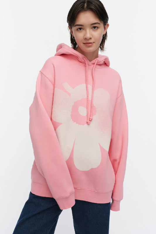 Marimekko Teesi Unikko Placement - vaaleanpunainen