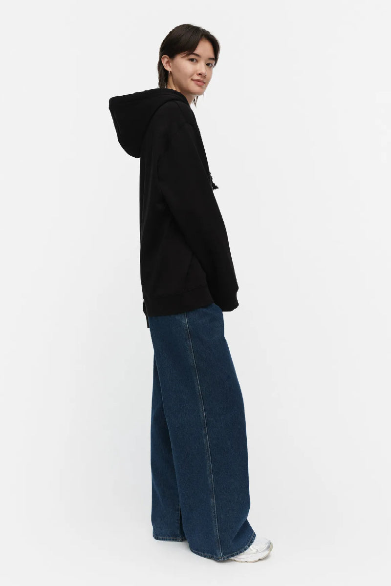 Marimekko Teesi Unikko Placement - musta