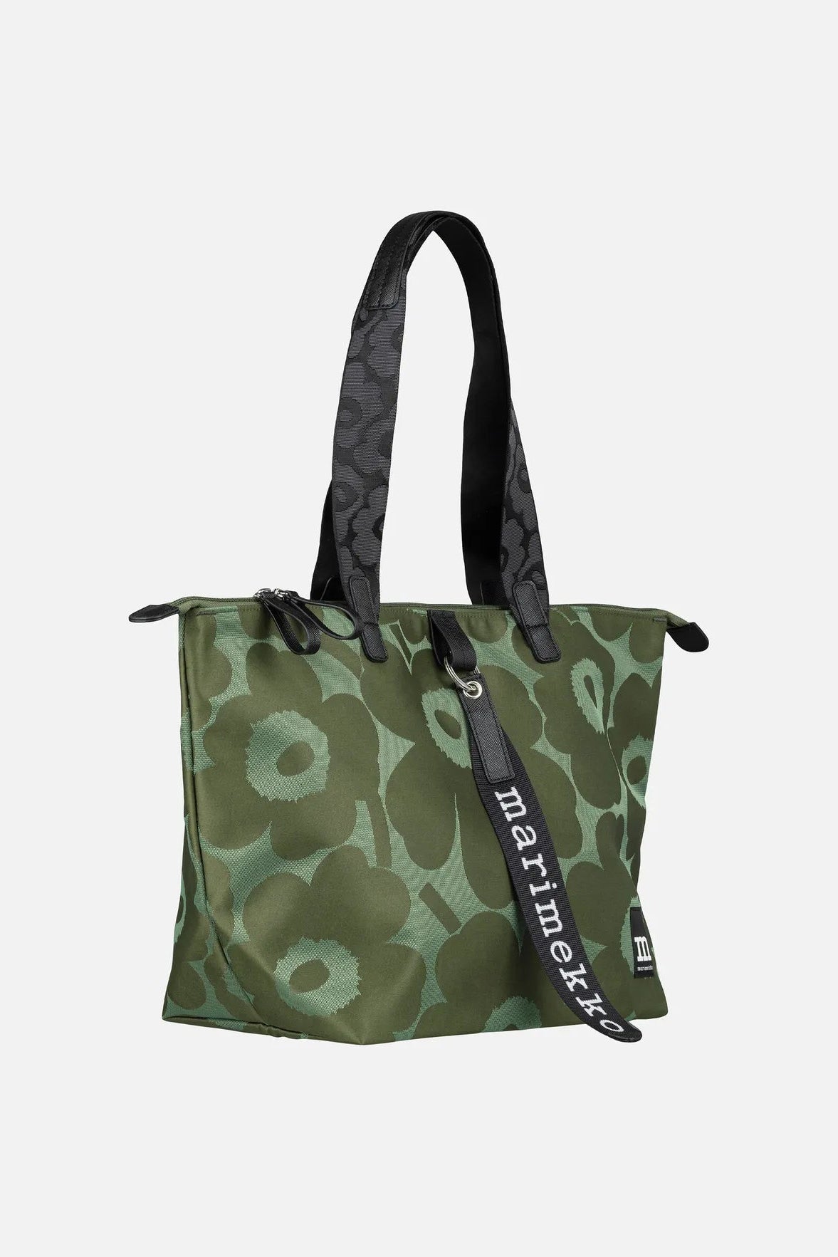 Marimekko Tote M Unikko Shoulder Bag - vihreä