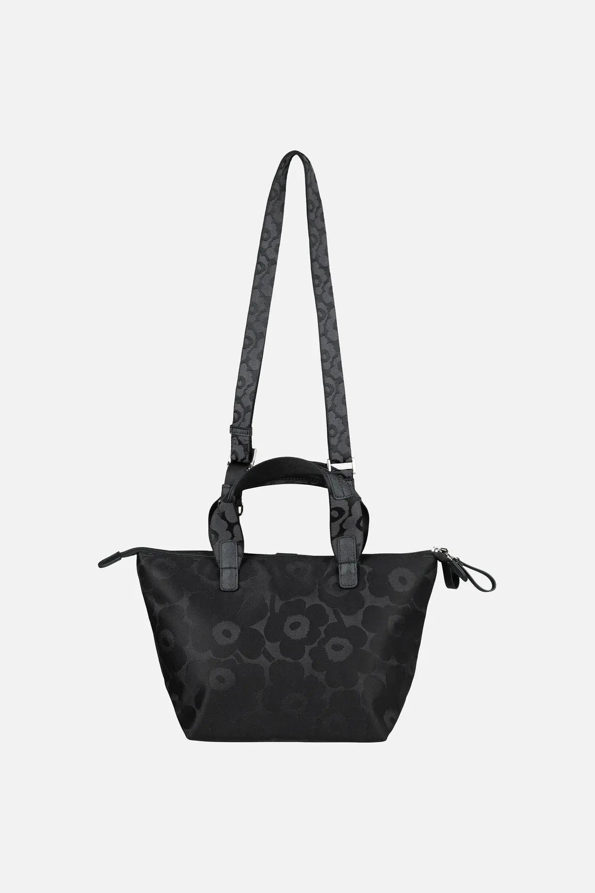 Marimekko Tote S Unikko Shoulder Bag - musta