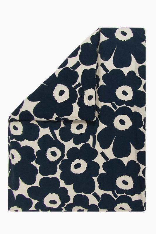 Marimekko sininen unikko pussilakana