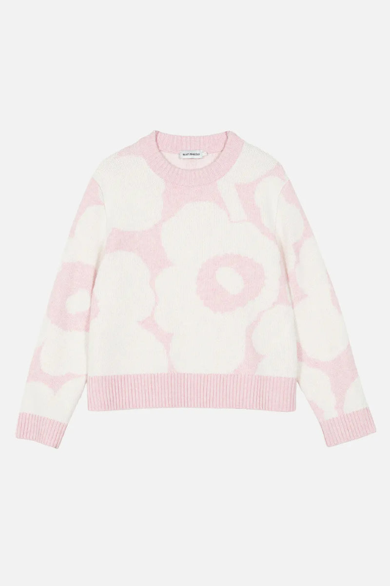 Marimekko Virtaus Unikko woolen sweater