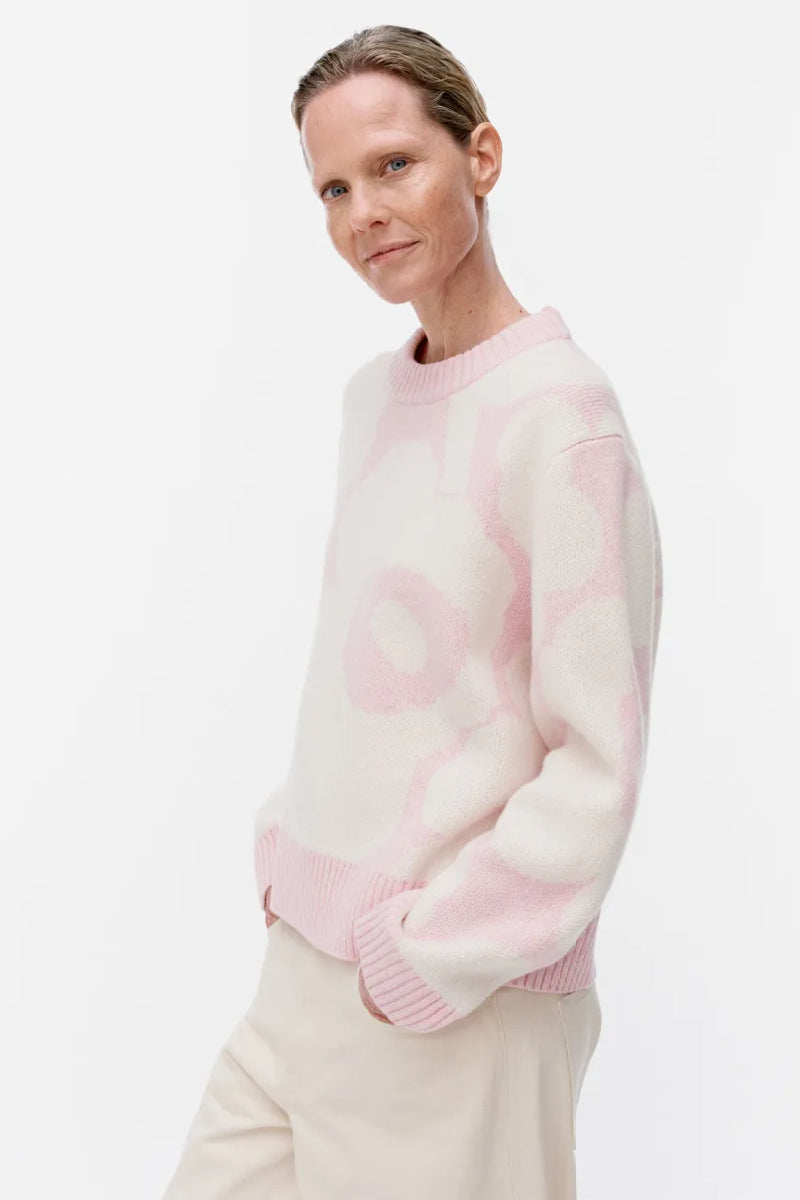 Marimekko Virtaus Unikko woolen sweater