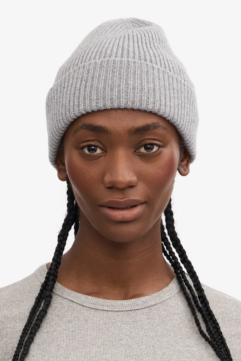 Colorful Standard Merino Wool Beanie - heather grey