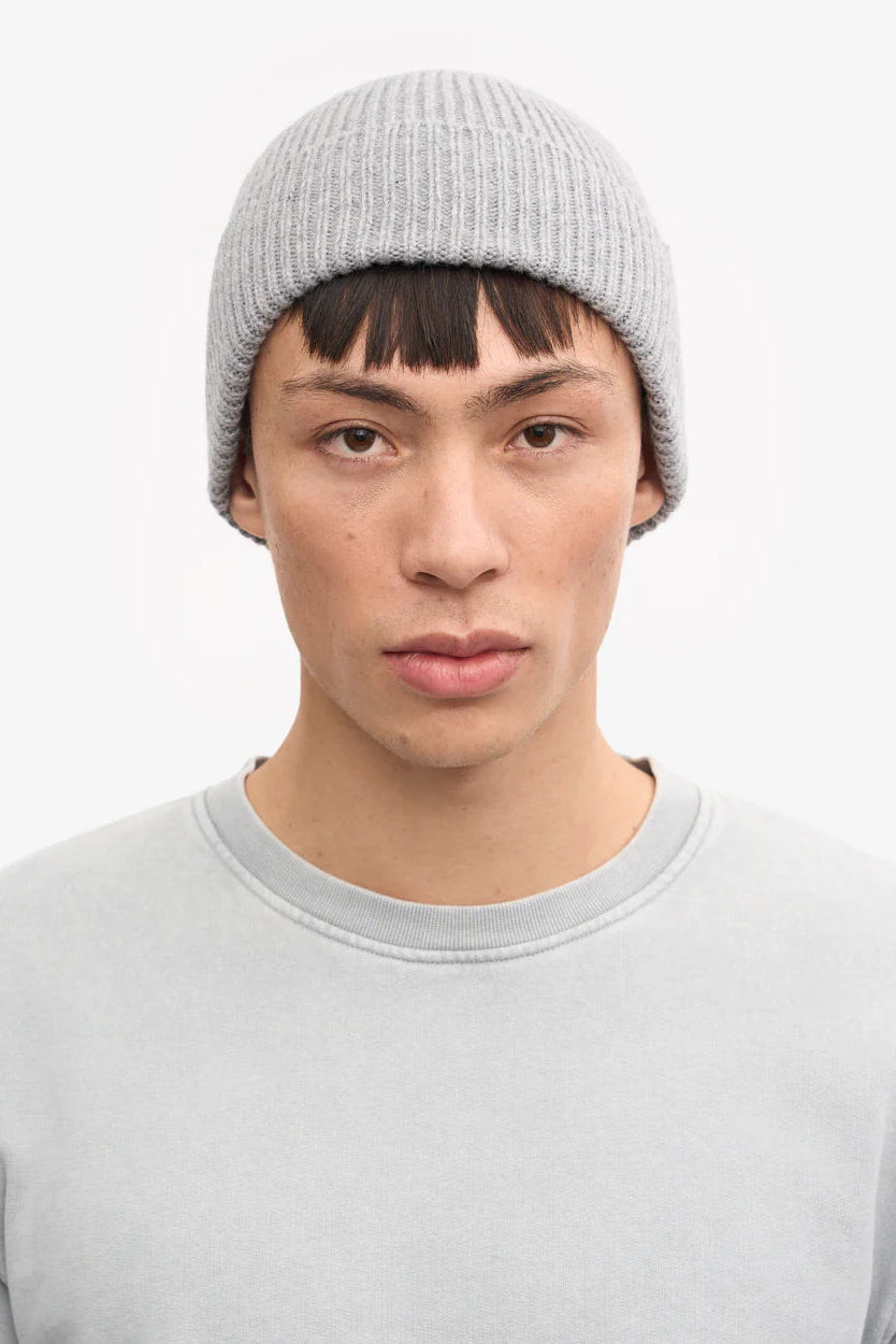 Colorful Standard Merino Wool Beanie - heather grey