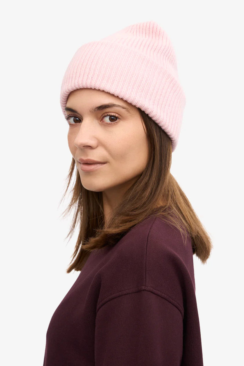 Colorful Standard Merino Wool Hat - faded pink