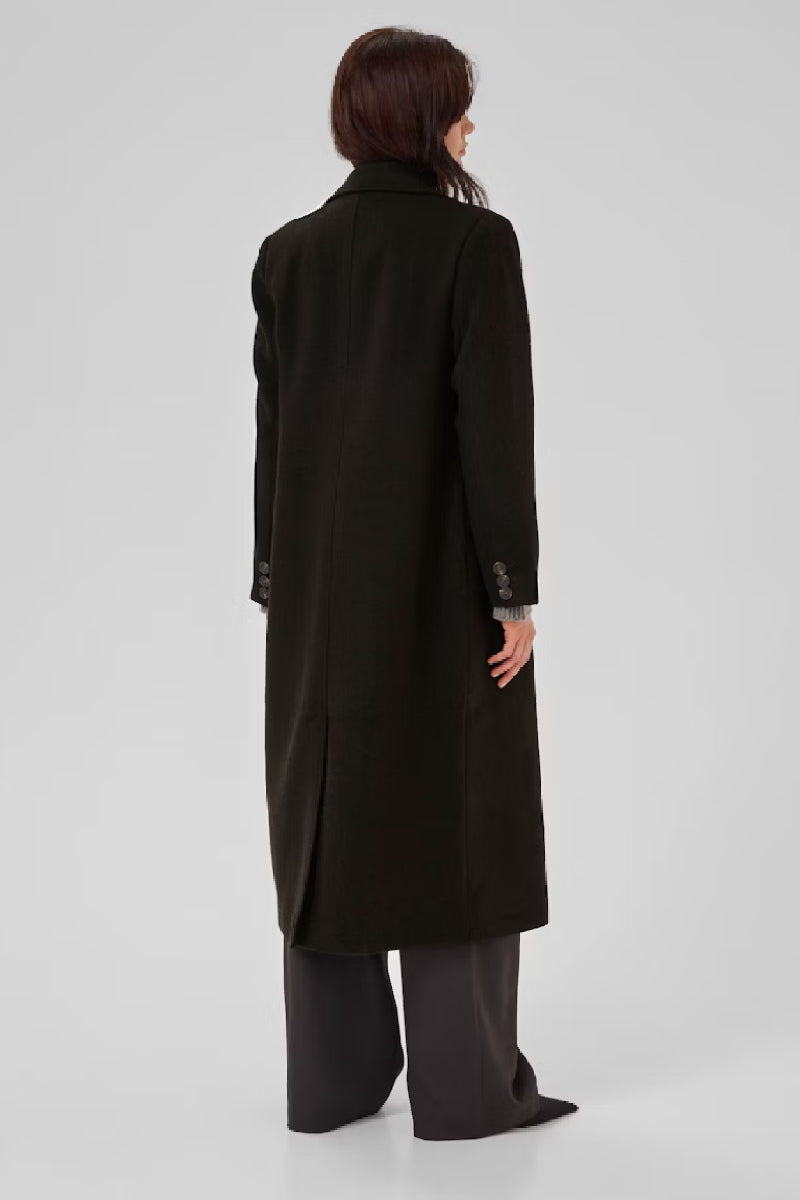 My Essential Wardrobe FrannieMW coat - Espresso Melange