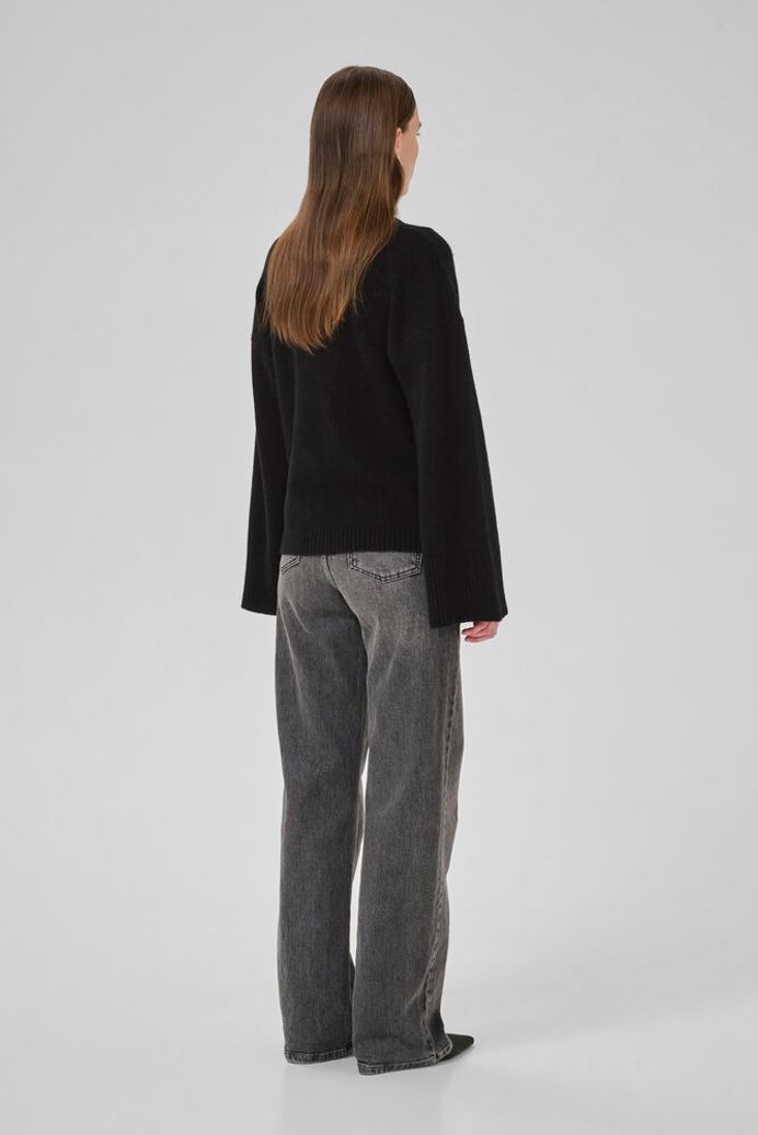 My Essential Wardrobe HuxiMW Knit Cardigan - black