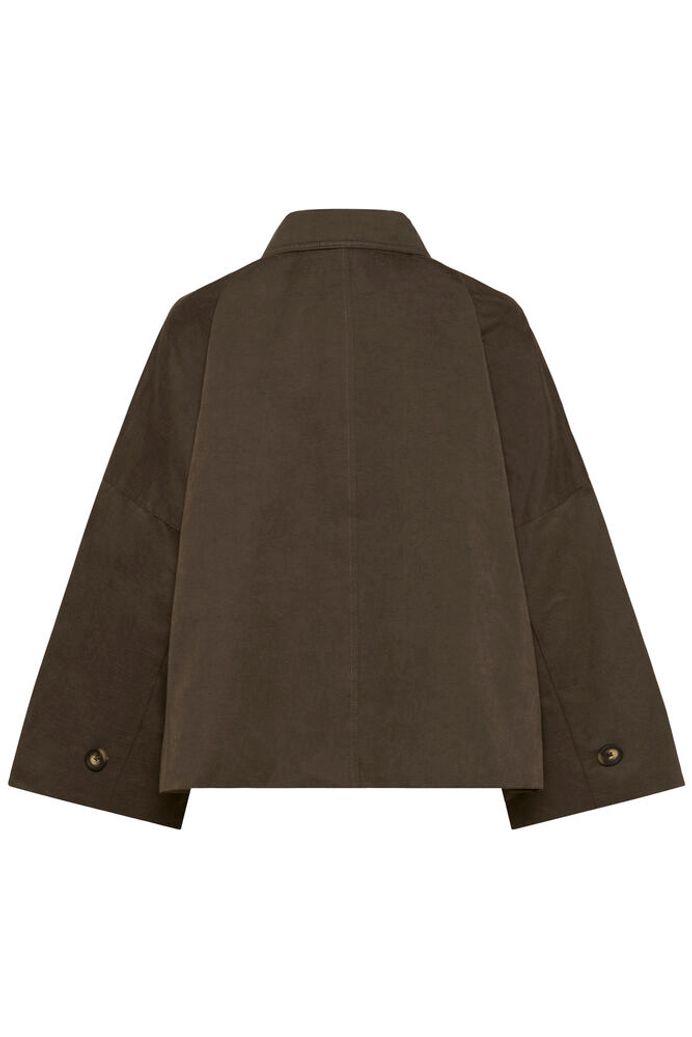 My Essential Wardrobe LyonMW OS Short jacket - major brown