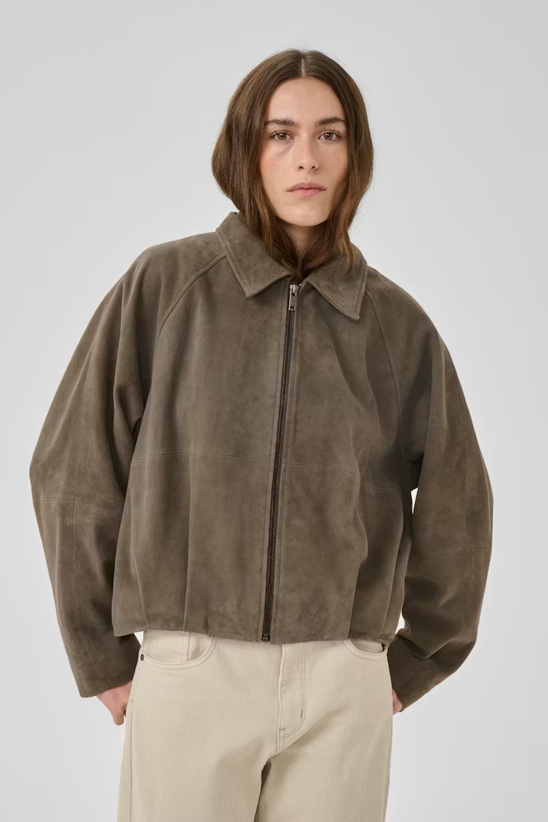 My Essential Wardrobe MWPetra Bomber jacket - major brown