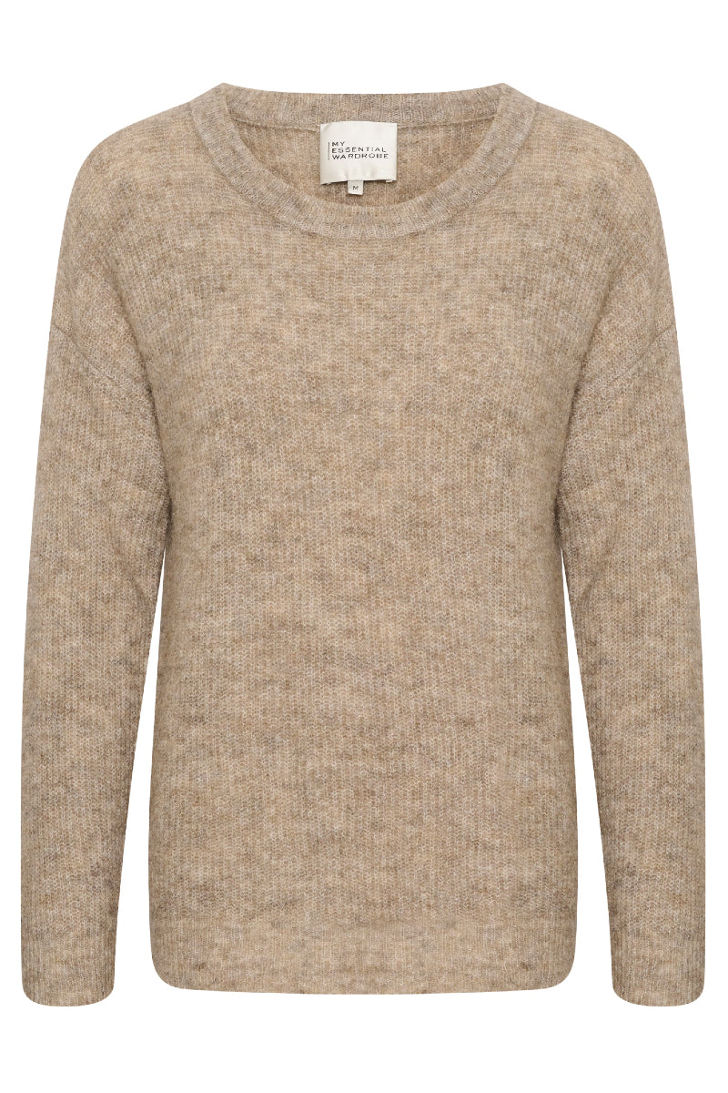 My Essential Wardrobe The Knit Pullover 05 - dune melange