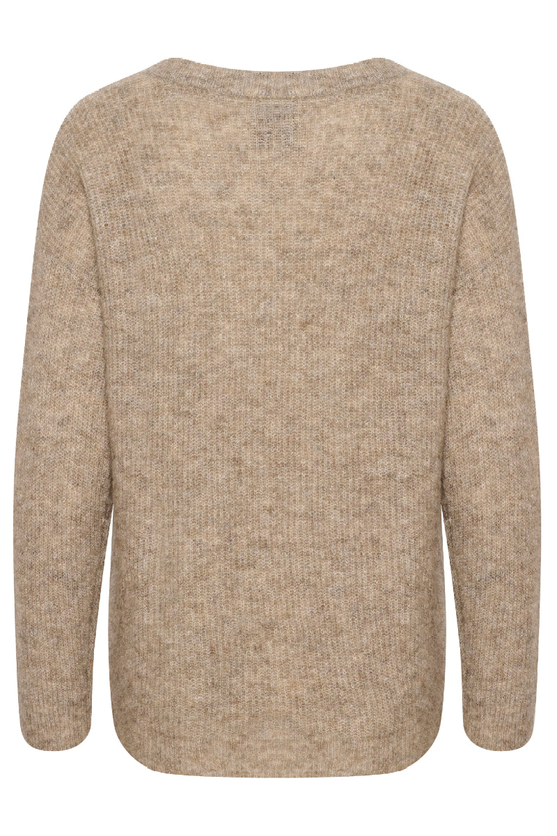 My Essential Wardrobe The Knit Pullover 05 - dune melange