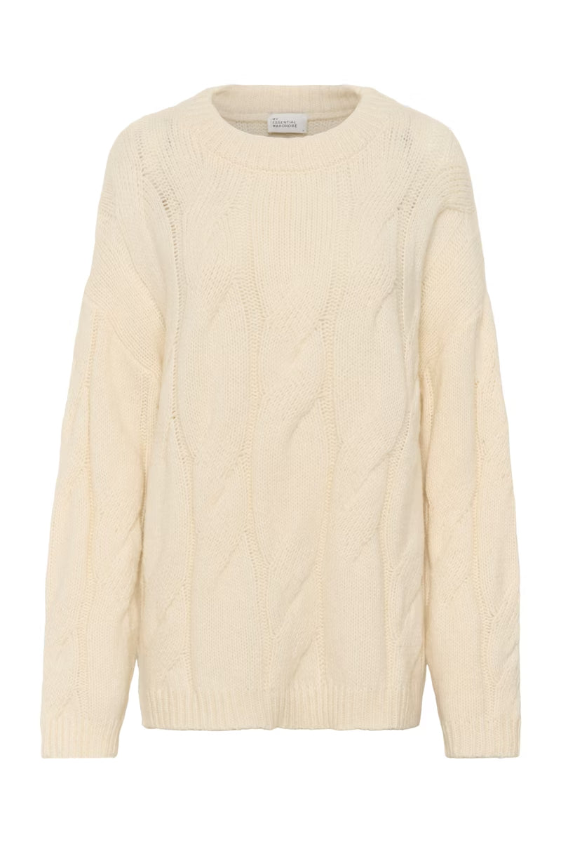 My Essential Wardrobe WillMW Knit Pullover - snow white