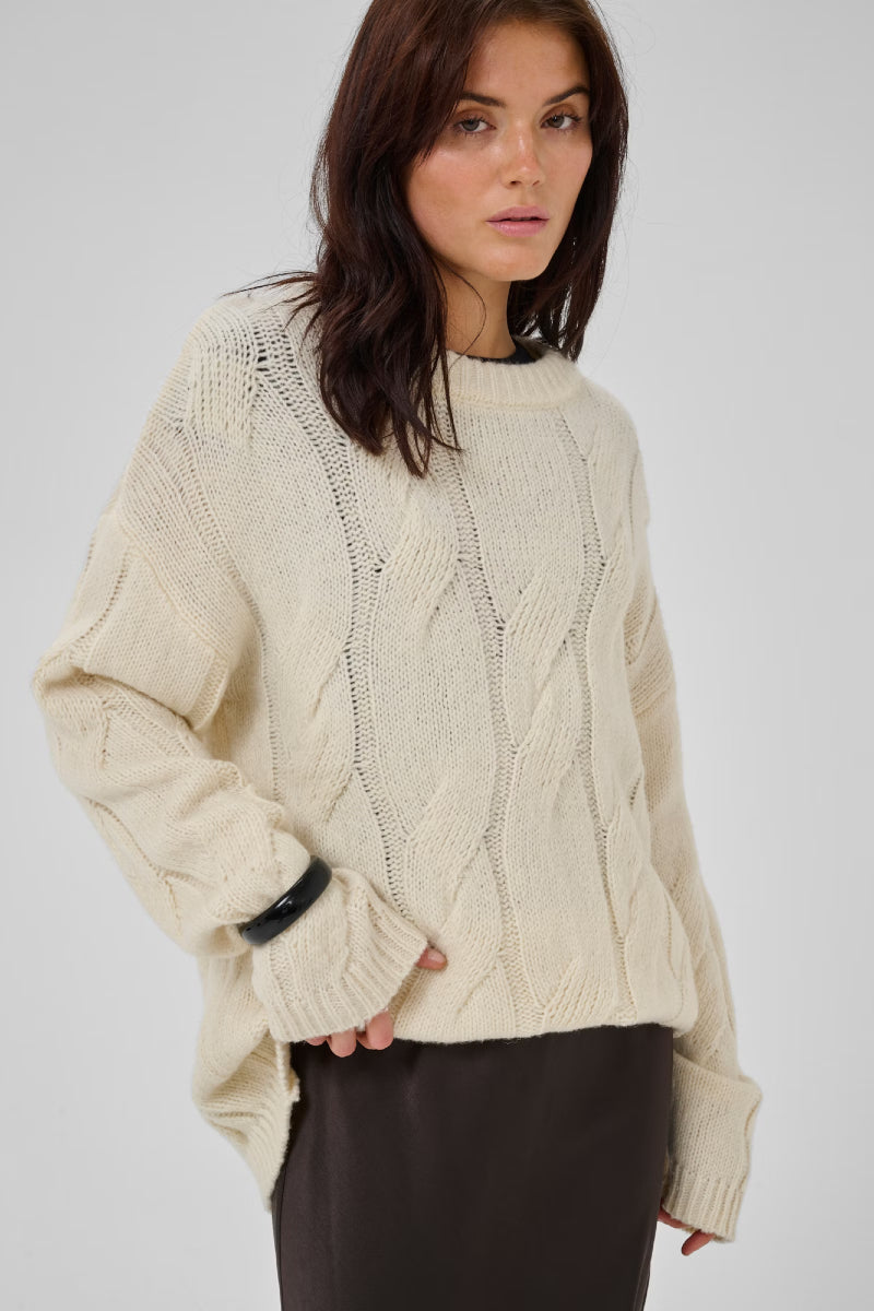 My Essential Wardrobe WillMW Knit Pullover - snow white