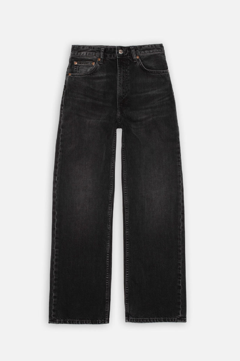 Nudie Jeans Clean Eileen - Black Crosshatch