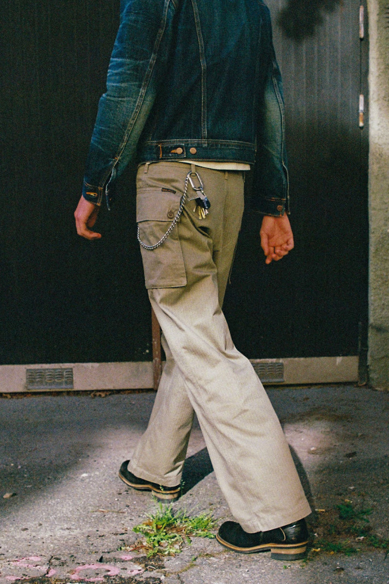 Nudie Jeans Loud Larry Pants - pale green