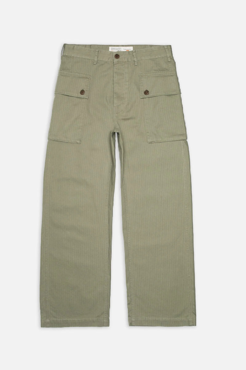 Nudie Jeans Loud Larry Pants - pale green