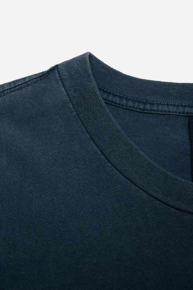 Nudie Jeans Roy Make Sense T-Shirt - blue