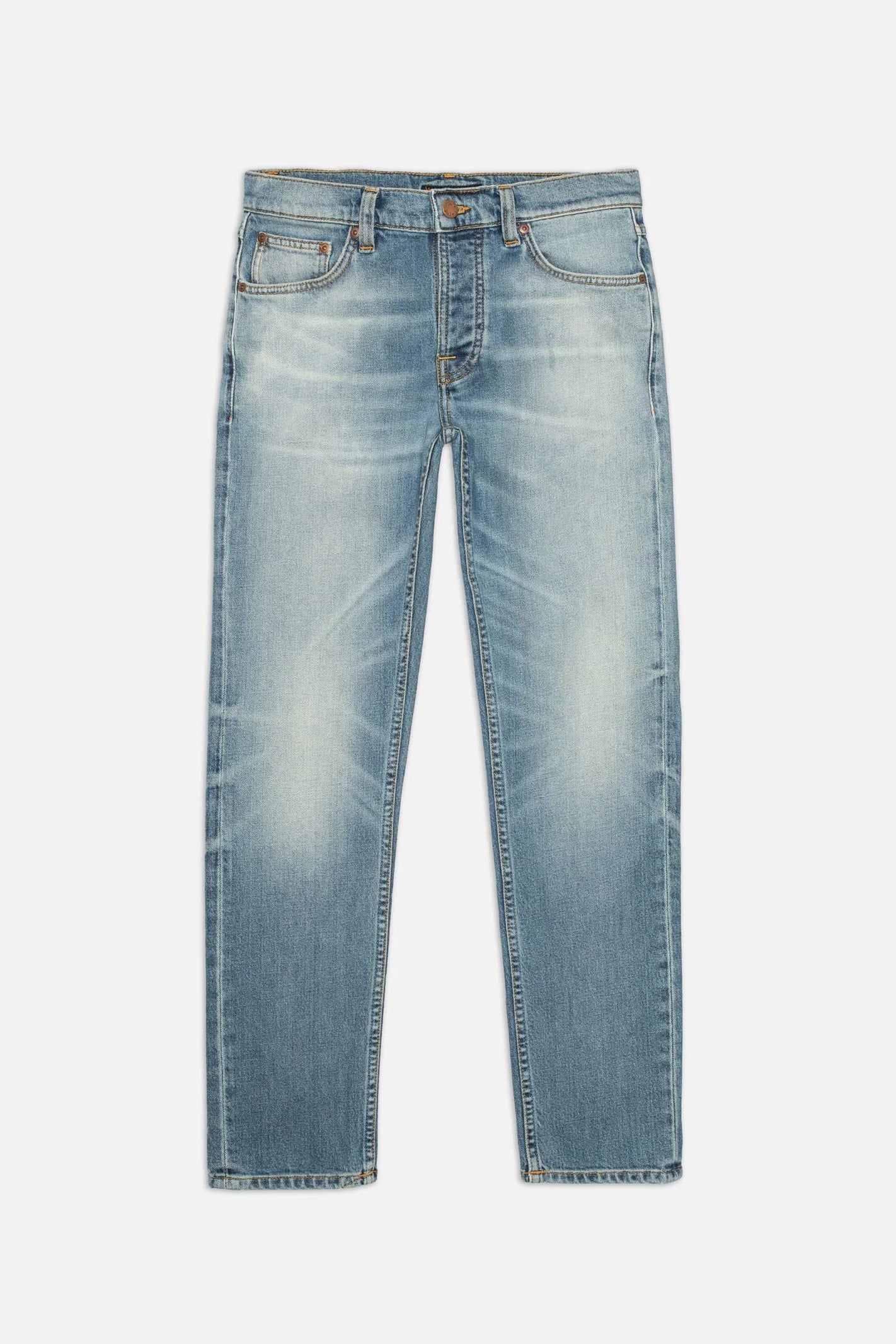 Nudie Jeans Solid Ollie miesten farkut - salt water