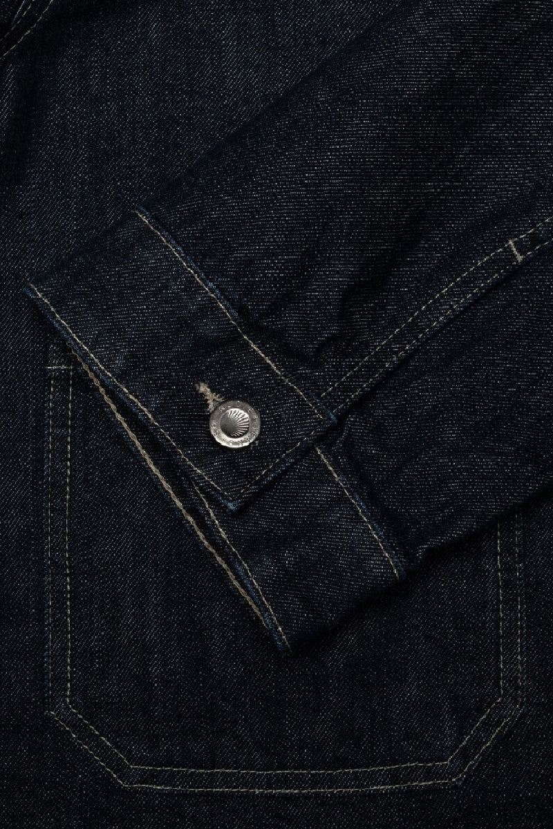 Nudie Jeans Anja Workwear Denim Jacket - Dark Blue