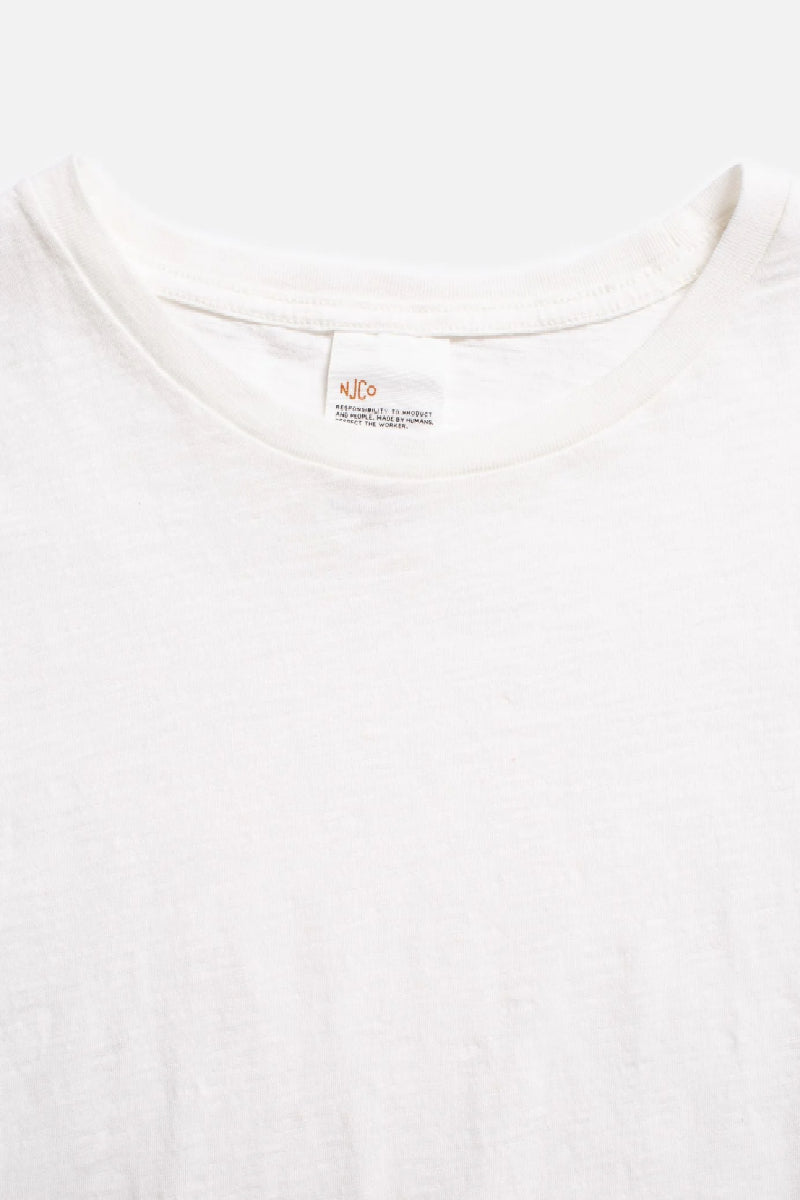 Nudie Roffe T-shirt - white
