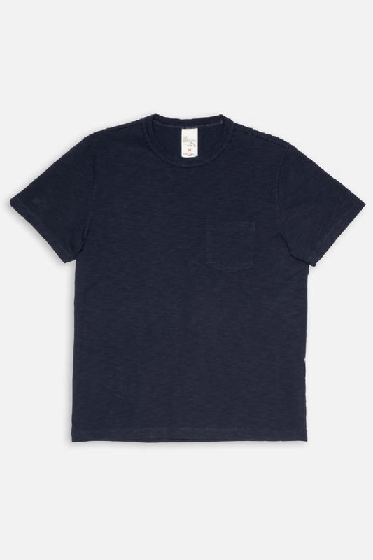 Nudie Roy Heavy Slub T-shirt - blueberry