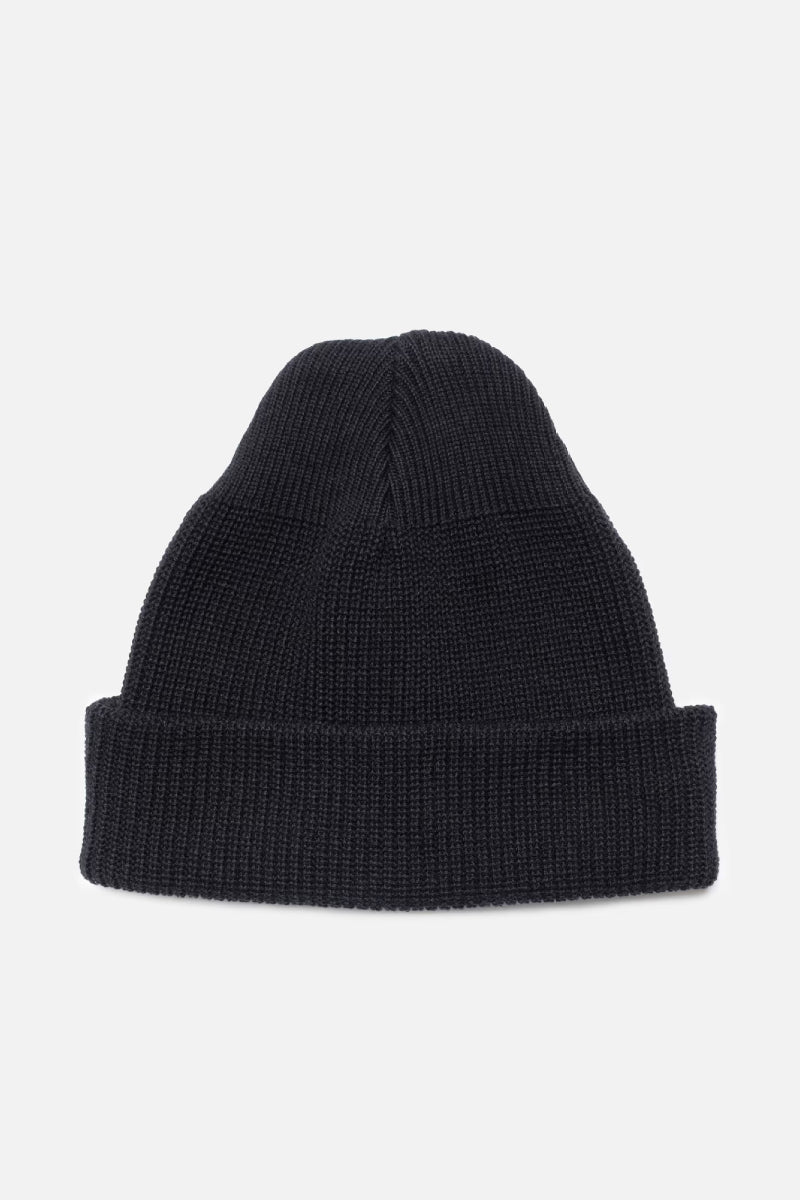 Nudie Watch Cap cotton beanie - faded black