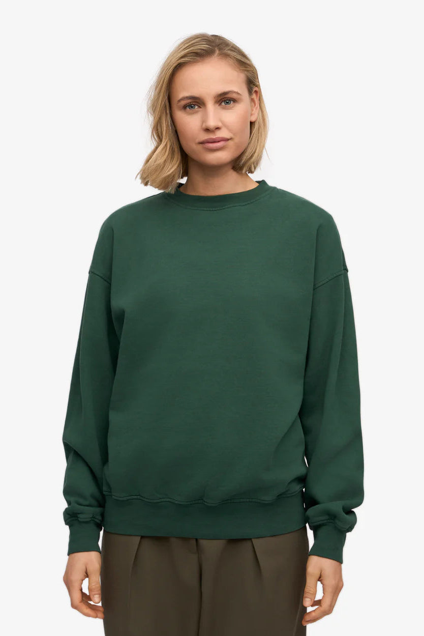 Colorful Standard Classic Organic Oversized Crew - emerald green