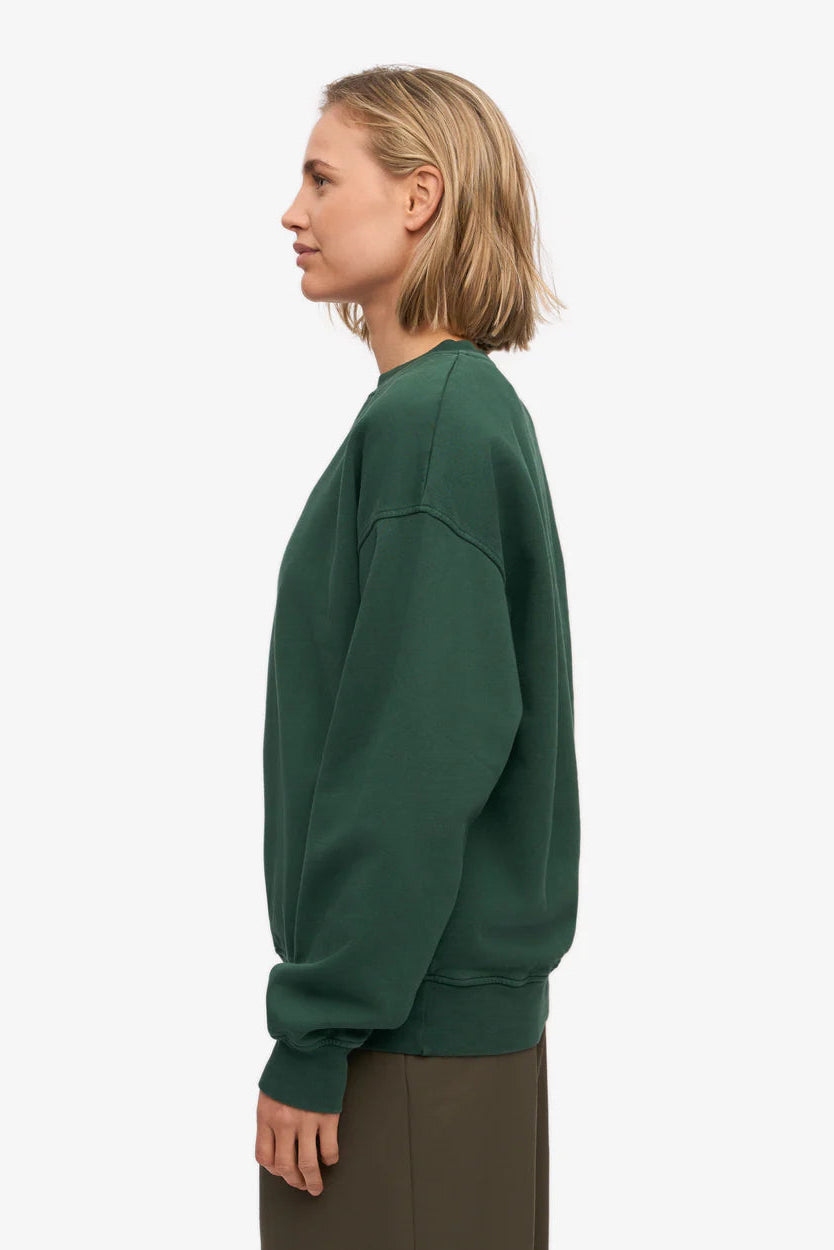 Colorful Standard Classic Organic Oversized Crew - emerald green